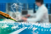Radioelectronics repair background